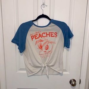 Peaches Crop Top